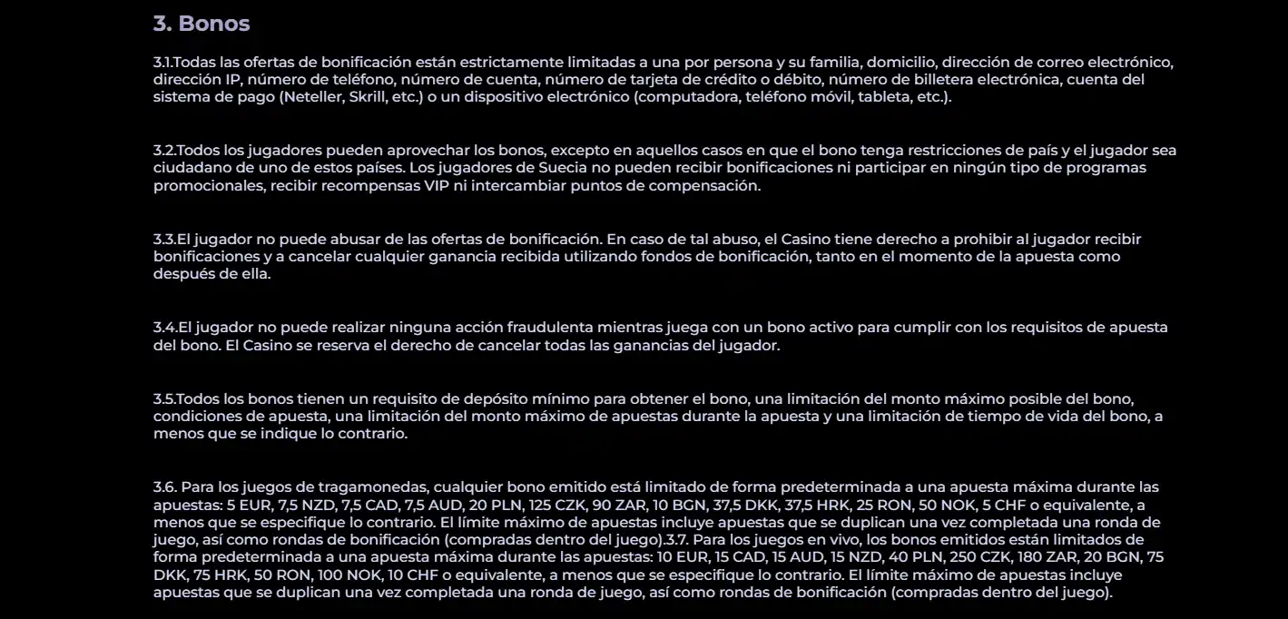 Bonos y promociones de Bettyspin: bienvenida, cashback y condiciones